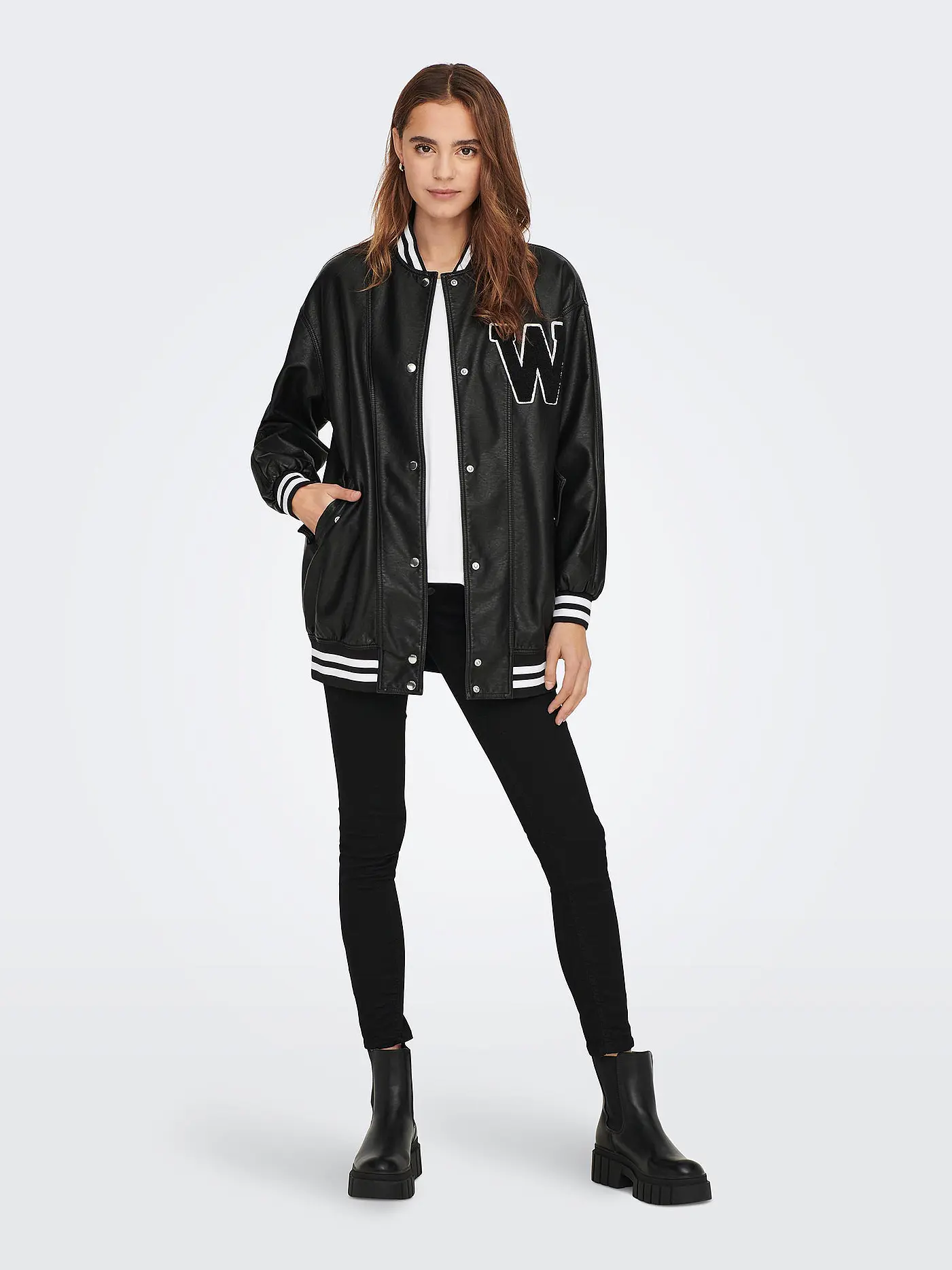 ONLY | Blouson in Lederoptik ONLRONJA | 